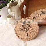 Bottle Opener Pattern Cork Coaster Wooden Craft Home Decorations 3styles thumbnail-2