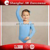 Fashion Dance Girl's Seamless Long Sleeve Leotards