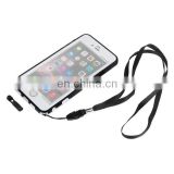 Wholesale mobile phone accessories ultra thin PC waterproof case for mobile phone with Lanyard