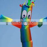 Inflatable Rainbow Advertising Dancer With Blower,inflatable Air Dancer
