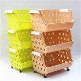 Средний перфорированный грубый и прочный контейнер для штабелирования и хранения thumbnail-4