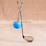 Custom Sport Key Holder Golf Keyring Metal 3d Mini Golf Ball Keychain for Golf Club Professional Game Gifts thumbnail-6