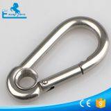 Stainless steel snap hook with ring