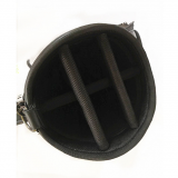 2019 New Black/white Contracted PU Leather Barrel Golf Club Bag thumbnail-5