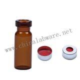 2ml Amber Crimp GC Vials