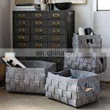 2019 Best Selling Felt Small Basket Household Large Storage Basket thumbnail-2