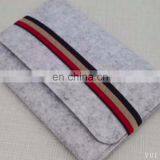 Grey Felt Laptop Sleeve Bag Protective Felt Briefcase Case thumbnail-7