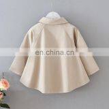 2020 Autumn Baby Girls Coat Full Sleeves Bow Kids Coats Children's Clothing Wholesale thumbnail-2