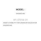 DIESEL ENGINE PARTS ADAPTER CONNECTOR 430201-01428A FIT FOR CRAWLER EXCAVATOR DX225CD-9C thumbnail-1