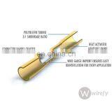 Hampool Good Reputation Yellow 12-10AWG HDPE Electrical Crimp Automotive Shrinkable Waterproof Butt Connectors thumbnail-5