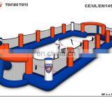 Inflatable Human Foosball Field Soccer Game thumbnail-2