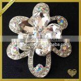 AB Color Crystal Flower Brooch Rhinestone Brooches Pin FB029 thumbnail-2