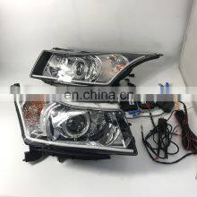 Xenon Headlight Projector Lens Angel Eye Led Drl Daytime Running Light Evil Eye Turn Signal for Chevrolet Cruze 2009-2014 thumbnail-5