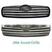Bright Chrome Car Bumper Grille For Accent 2006 thumbnail-1