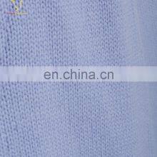 Loose Skyblue Latest Fashion Ladies Woolen Long Cardigan thumbnail-5