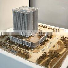 Scale 1/100 Wooden Building Model for Project Bidding ,wood Model thumbnail-2