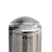 The factory supplies stainless steel perforated cylinder