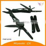 Black Handle Multi Tool Multipurpose Pliers