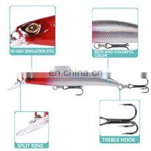 Top Quality Fishing Lure Hard 70mm10g Lure Minnow Floating Plastic Lure Wholesale thumbnail-2