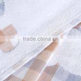 China 100% Cotton White Cloud Printed Moving Soft Summer Home Use Plaid Made in China Towel Blanket thumbnail-6