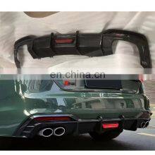 S5 2020-2022 Carbon Fiber KB Style Diffuser for Audi A5 S5 RS5 Diffuser With Light for Audi 2020 2021 2022 thumbnail-1