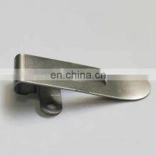 OEM Sheet Metal Stamping Parts Stainless Steel Clamp Belt Clip thumbnail-3