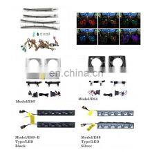 Flyingsohigh Foglight Cover Light E89 LED Silver Car Lamp For Mercedes Benz G Class W463 2002-2016 thumbnail-3