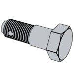 Anti Wear Hex Head Bolt For Wind Energy / Mechanical Machine Industry thumbnail-4