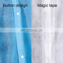 Good Protective Lab Coat Disposable Workwear Uniform With Hook and Loop Fastener thumbnail-5