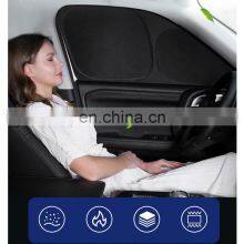 Foldable Custom Sunshade Car First Side Window Privacy Sun Shade 2Pcs for VW ID3 ID4 ID6 Sunshade 100% Custom-Fit Car thumbnail-3