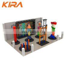 Popular Kids Amusement Park Indoor Kids Climbing Wall Ninja Parks