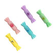TOM ART Promotion Mini Cute Candy Chape Highlighter Kawaii Multi Colored Dual Tips Highlighter Marker Pen thumbnail-2