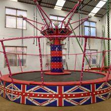 Children Playground Large Outdoor Amusement Equipment Rotating Trampoline Outdoor Kids thumbnail-1