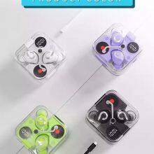 Stereo Tws Wireless Earphones LCD Display Earbuds Wireless Headphones Transparent Tws Earbuds thumbnail-6