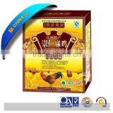 Custom UV Printing High End Plastic Food Packaging