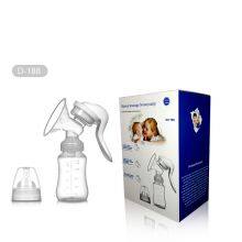 Breast Pump Manual Suction Large Silica Gel Breast Milk Collector Connected
