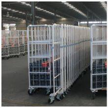 Logistics Industrial Laundry Folding Warehouse Container Cage Roll Containers Trolley thumbnail-5