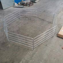 Galvanized Cattle Panel Tube 6 Ovals 6ft 10ft Long Utility Crowding Corral Panel / Livestock Pens thumbnail-3