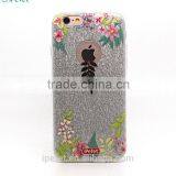 Hot Selling Flower Pattern 3 in 1 Design Phone Case for IPhone 6 thumbnail-3