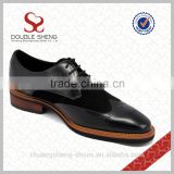 OEM suede and leather brogues style italian men formal wedding shoes