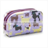 2016 600D bulk cosmetic makeup bags with compartments
