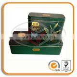 Organic tea tin box sets