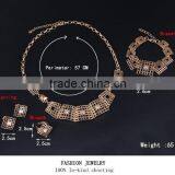 Hot Selling High Quality Alloy Jewelry Set With Gold Plated Jewelry Sets Dubai Custom Jewelry Set thumbnail-4