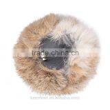 Plain Knitted Fur Ball Beanie Hat With Top Ball Kenmont Supply thumbnail-5