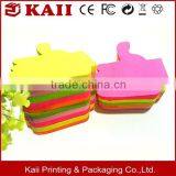 Custom Shape, Custom Size, Custom Printing Hand Shaped Sticky Notes