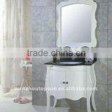Bath Cabinet With Glass Vanity Vessel.New Design Style PVC Bathroom Towel Cabinet,Simple Bath Cabinet With Glass Vanity Top thumbnail-1