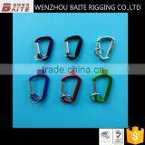 2016 HIGH QUALITY ALUMINUM CARBINER AND D TYPE SNAP HOOK WITH PIN thumbnail-2