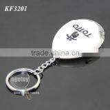 Promotional Custom Print Logo LED Light Whistle Key Holder With Electronical Key Finder thumbnail-5