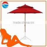 240CM*8K Red Color Luxury Chair Umbrella thumbnail-1