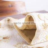 Plus Ladder Flower Hemstitch White Linen Table Runner thumbnail-2